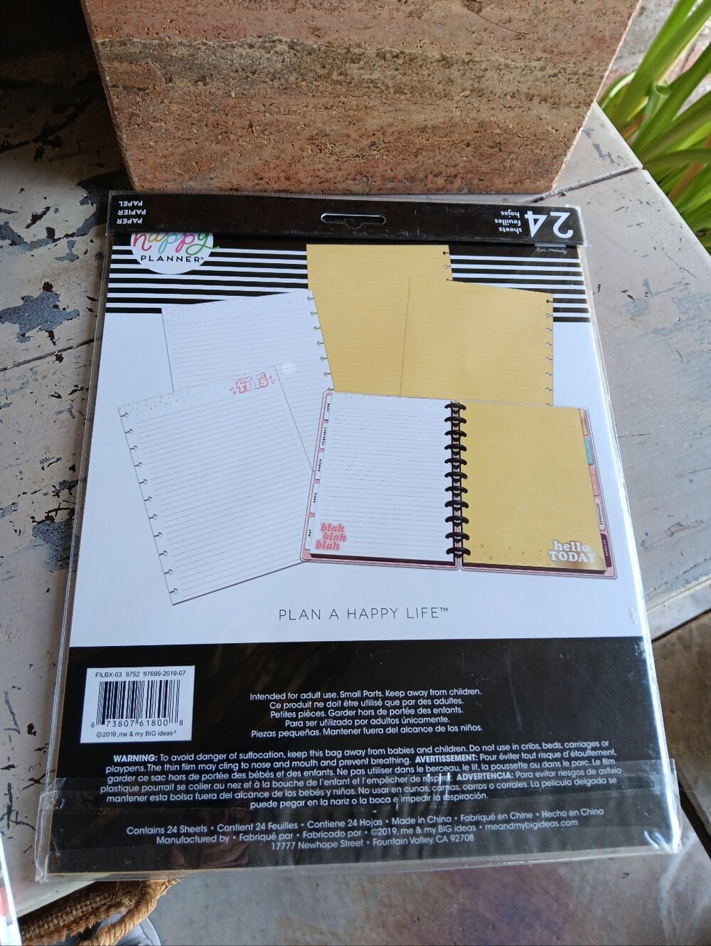 The Happy Planner Classic You Got This Refill Note Pages New - Picture 2 of 2